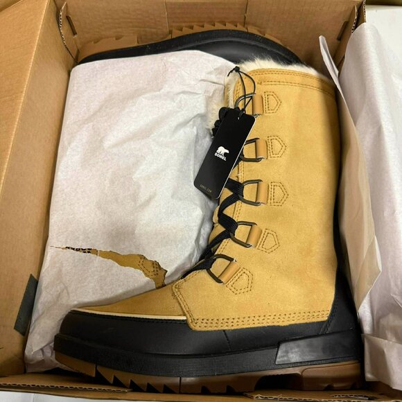 Sorel Women’s Tivoli IV Tall Waterproof Curry Size 9.5 NEW - Picture 2 of 12